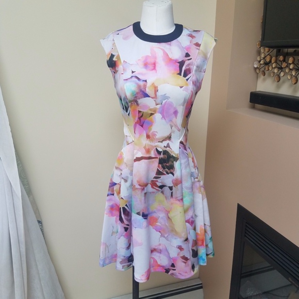 Ted Baker floral pastel dress